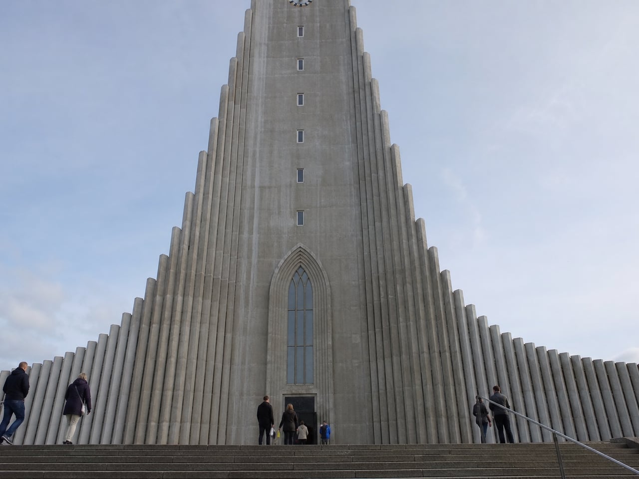 Hallgrímskirkja steps
