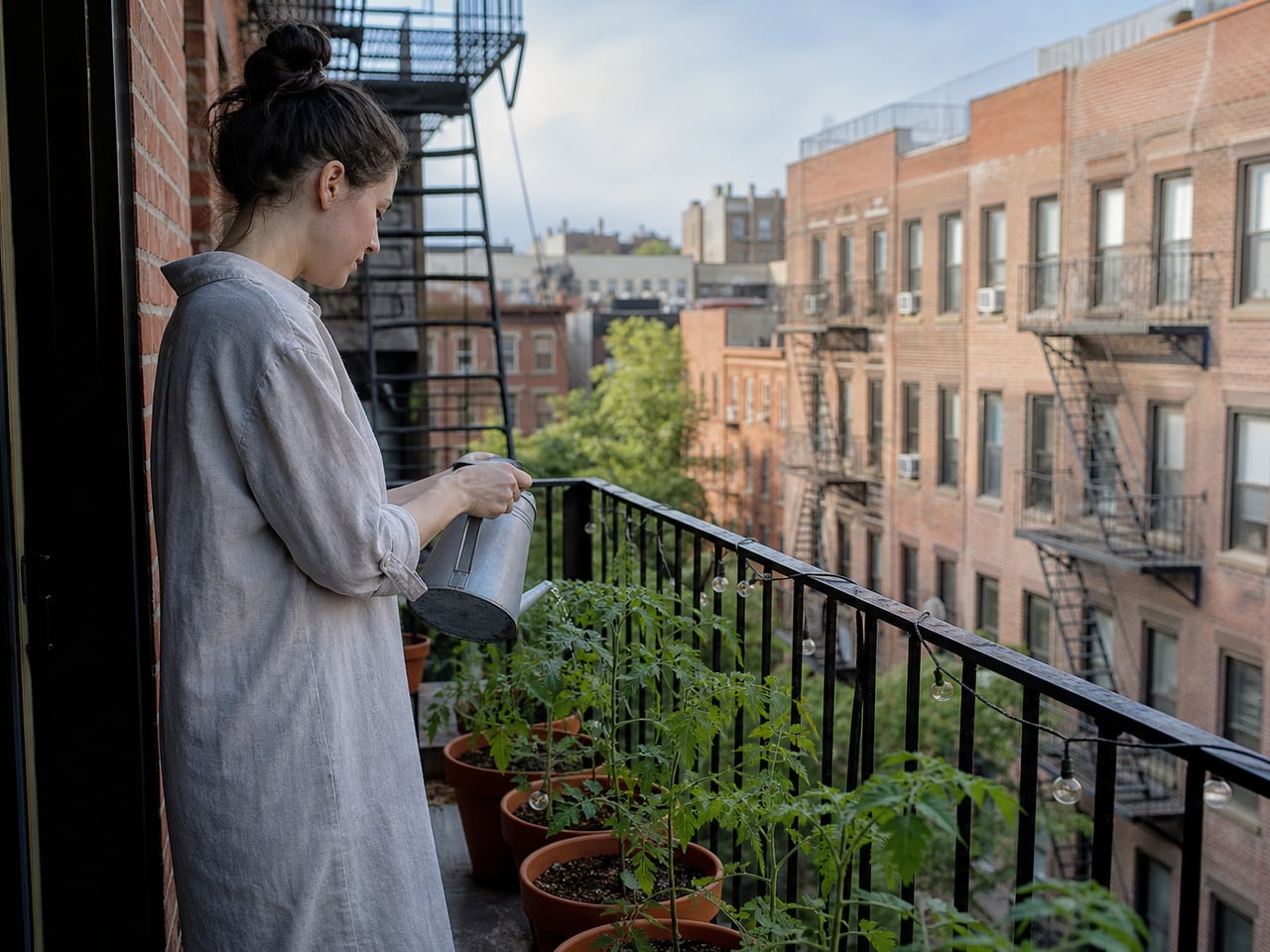 Balcony tomatoes