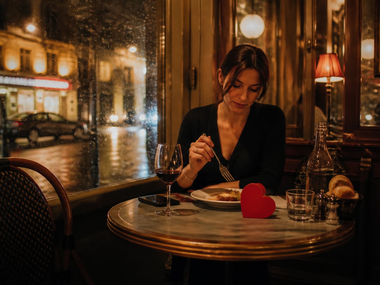 A table for one